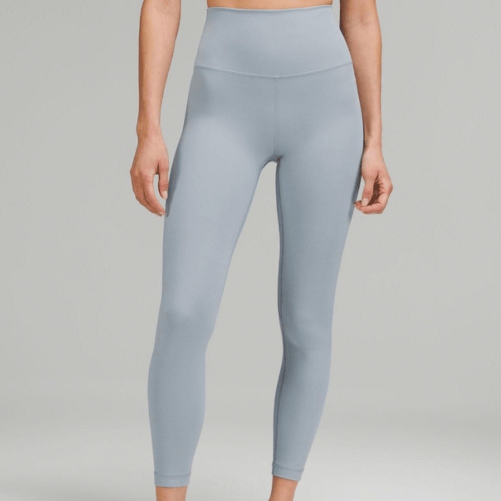 lululemon Align Leggings - chambray blue - size 4 - 28 inches